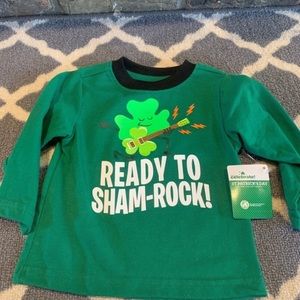 Boys size 12 months St. Patrick’s Day shirt